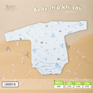Bộ body chip dài tay vải sợi tre Luxry-LR018