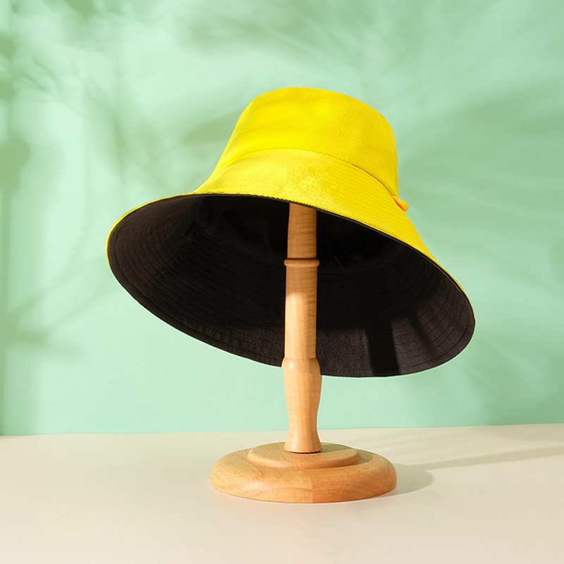 Nón Bucket Màu Trơn Phong Cách Hip Hop Thời Trang Mùa Hè Cho Nam/Nữ