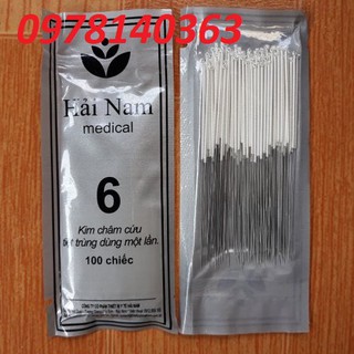 kim châm cứu hải nam các sai gói 100 kim