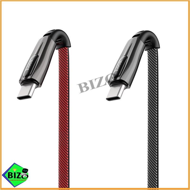 Cáp sạc nhanh Hoco U70 dùng cho iphone, samsung, USB Type C dài 1.2m - Chính Hãng