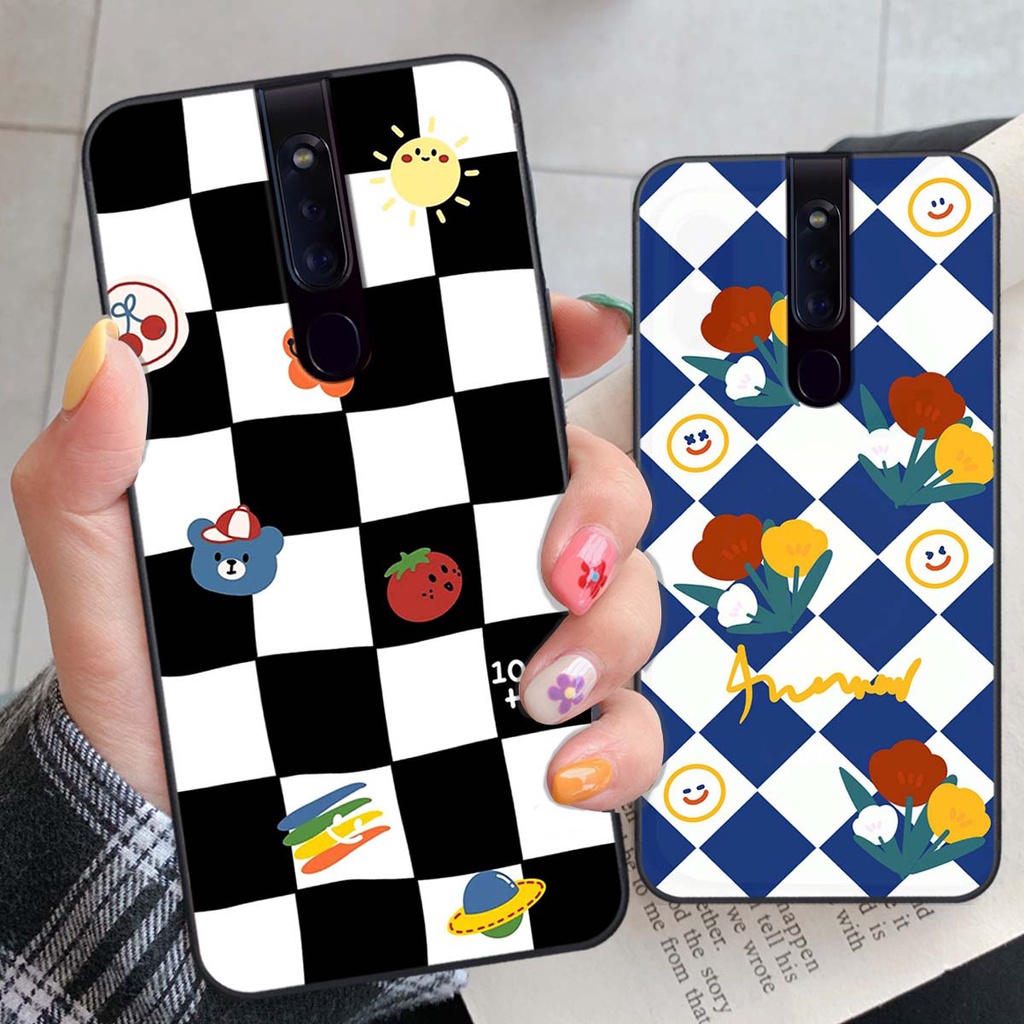 Ốp Oppo F11 / F11 Pro họa tiết hoa, gấu thời trang, ốp dẻo bền đẹp