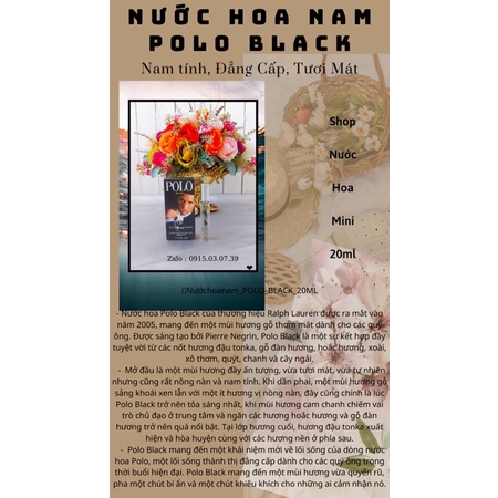< Nam > Nước hoa mini POLO BLACK | BigBuy360 - bigbuy360.vn
