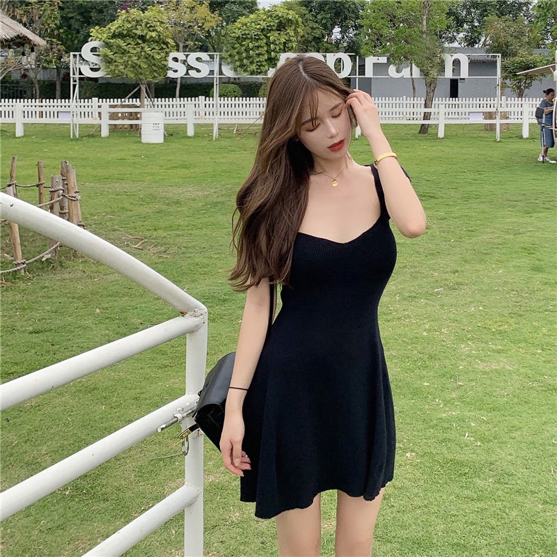 Đầm Nữ Ngắn Tay Trễ Vai Dáng Chữ A Quyến Rũ | BigBuy360 - bigbuy360.vn