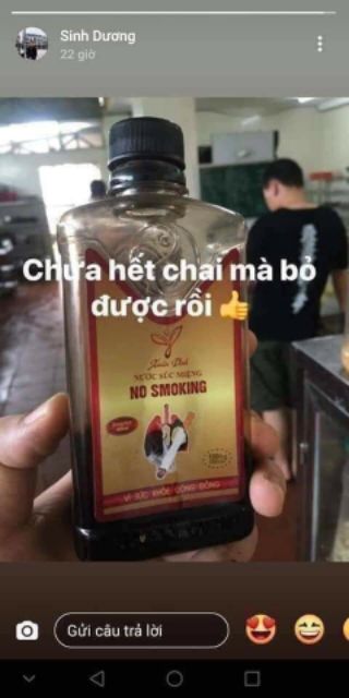 [Chính hãng] Nước Súc Miệng Cai Thuốc Lá, Thuốc Lào No Smoking Xuân Vinh