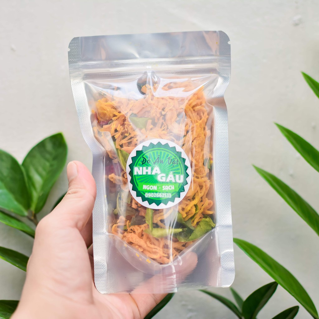 [Túi 500g] Khô gà lá chanh loại ngon - Đồ ăn vặt Nhà Gấu | BigBuy360 - bigbuy360.vn