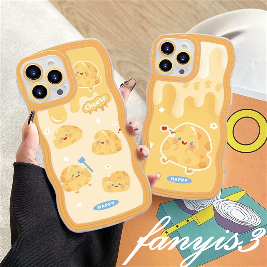 Ốp Điện Thoại TPU Mềm Họa Tiết Phô Mai Cho iPhone 14 13 12 11 Pro Max X XR Xs Max 8 7 6 6s Plus SE 2020