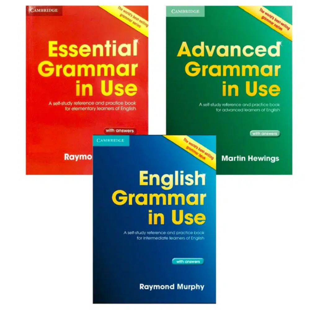 Trọn bộ 3 Cuốn English Grammar In Use – Luyện thi Ielts