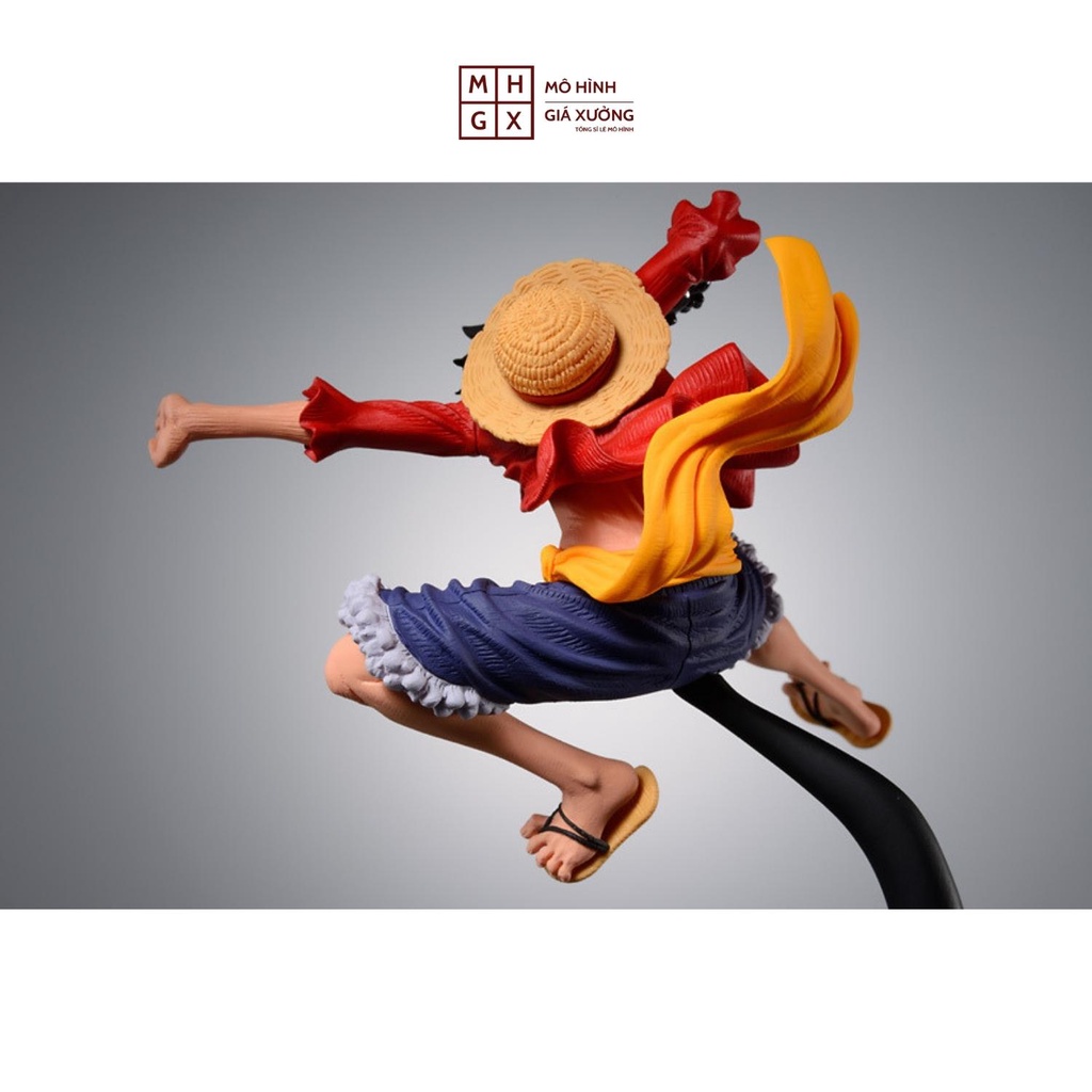 Mô hình One Piece Luffy mũ rơm sử dụng haki vũ trang cao 20cm , figure mô hình one piece , mô hình giá xưởng