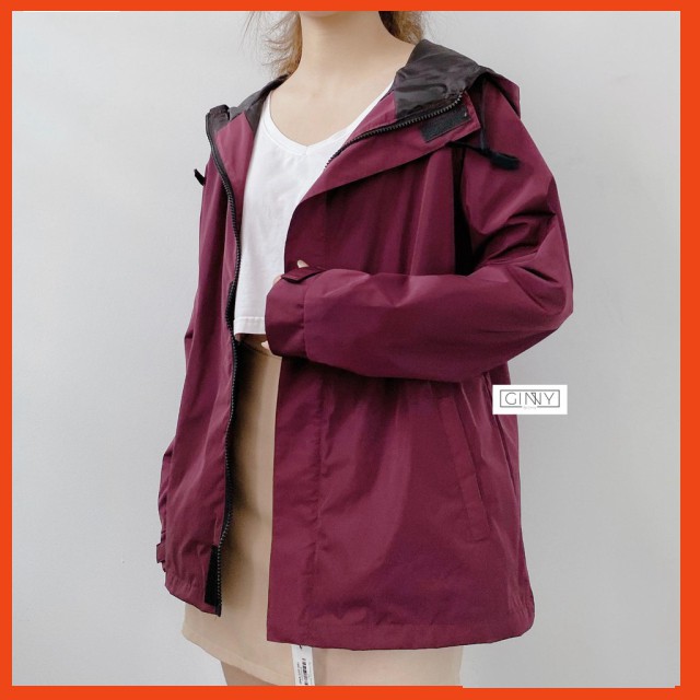 Áo Khoác Dù Jacket Wet GINNY | Áo Khoác Chống Nắng nữ | Áo Khoác Dù Đẹp