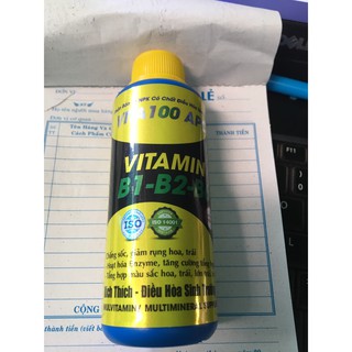 sản phẩm vitamin tổng hợp B1 B2 B6 và các NPK cho cây trồng lọ 100ml