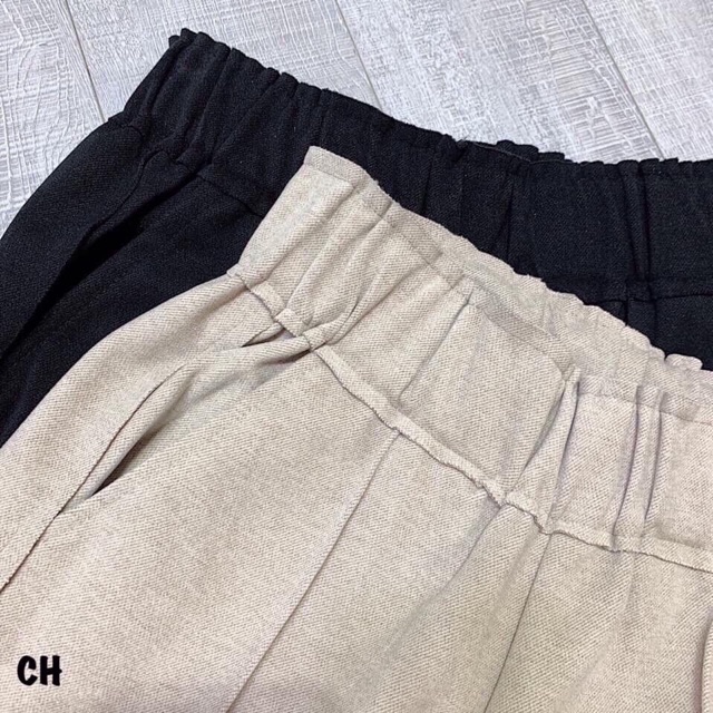 Quần baggy dạ đũi hàng đổ shop