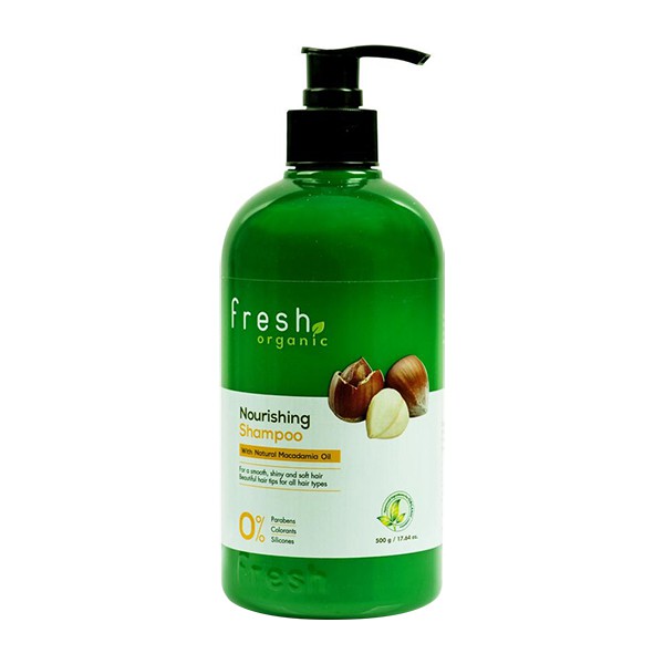 Dầu Gội Dưỡng Tóc Từ Hạt Macca Fresh Organic Macadamia Oil 500g