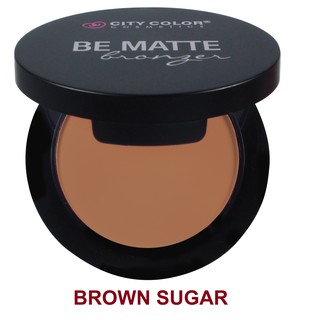 Phấn má tạo khối City Color Be Matte Bronzer