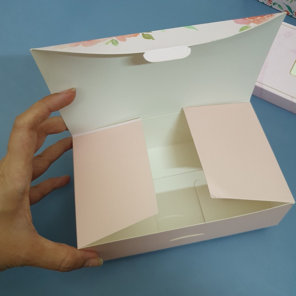 [QUÀ TẶNG] HỘP GIẤY ĐỰNG QUÀ MẪU BÉ - ĐỰNG SON, MỸ PHẨM, KHĂN TAY