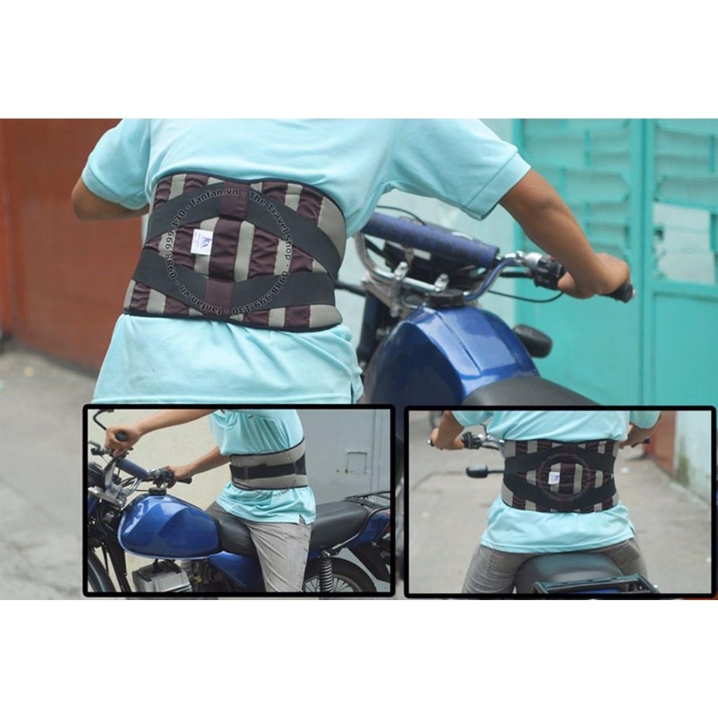 NẸP LƯNG ĐI PHƯỢT CHỐNG MỎI CỘT SỐNG (màu ngẫu nhiên)