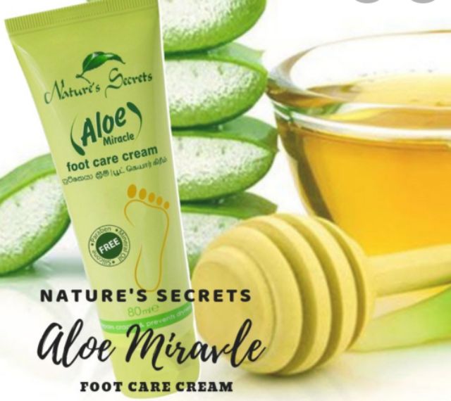 Kem dưỡng và trị nức gót chân Aloe Miracle Foot Care Cream | BigBuy360 - bigbuy360.vn