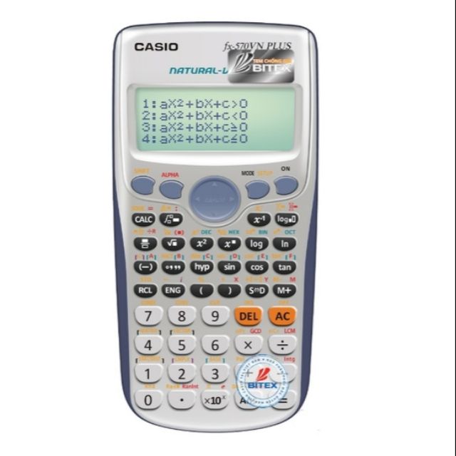 Máy tính CASIO FX 570VN Plus Chính hãng Tem Bitex