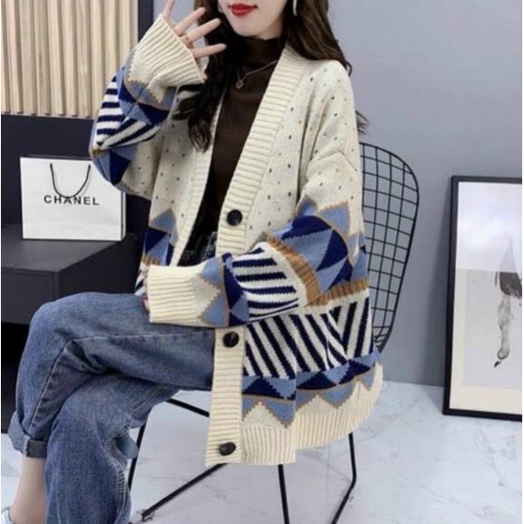 Áo len nữ dài tay, áo len nữ from rộng mặc bao ấm hàng cao cấp quảng châu chất len co giãn rất tốt | BigBuy360 - bigbuy360.vn