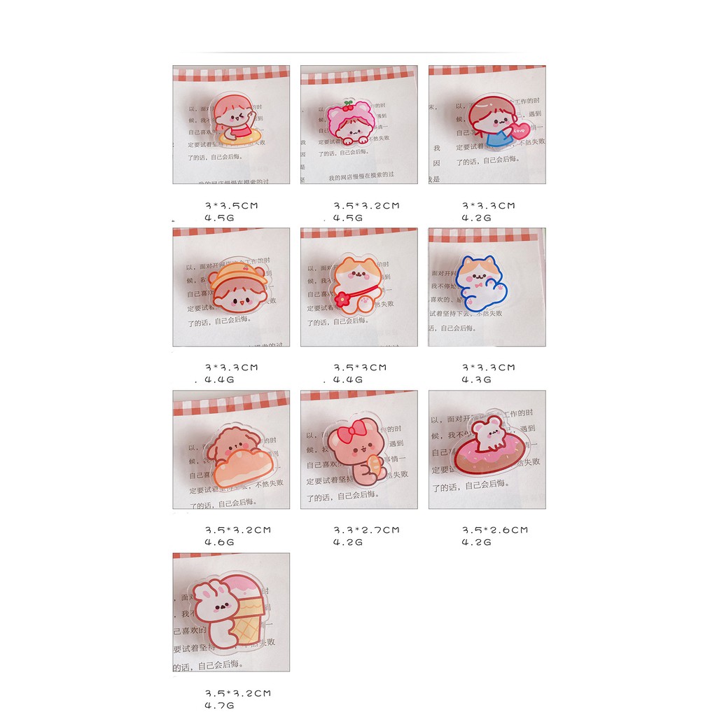 Kẹp Giấy Paper Clip Hoạt Hình Cún Shiba Đáng Yêu