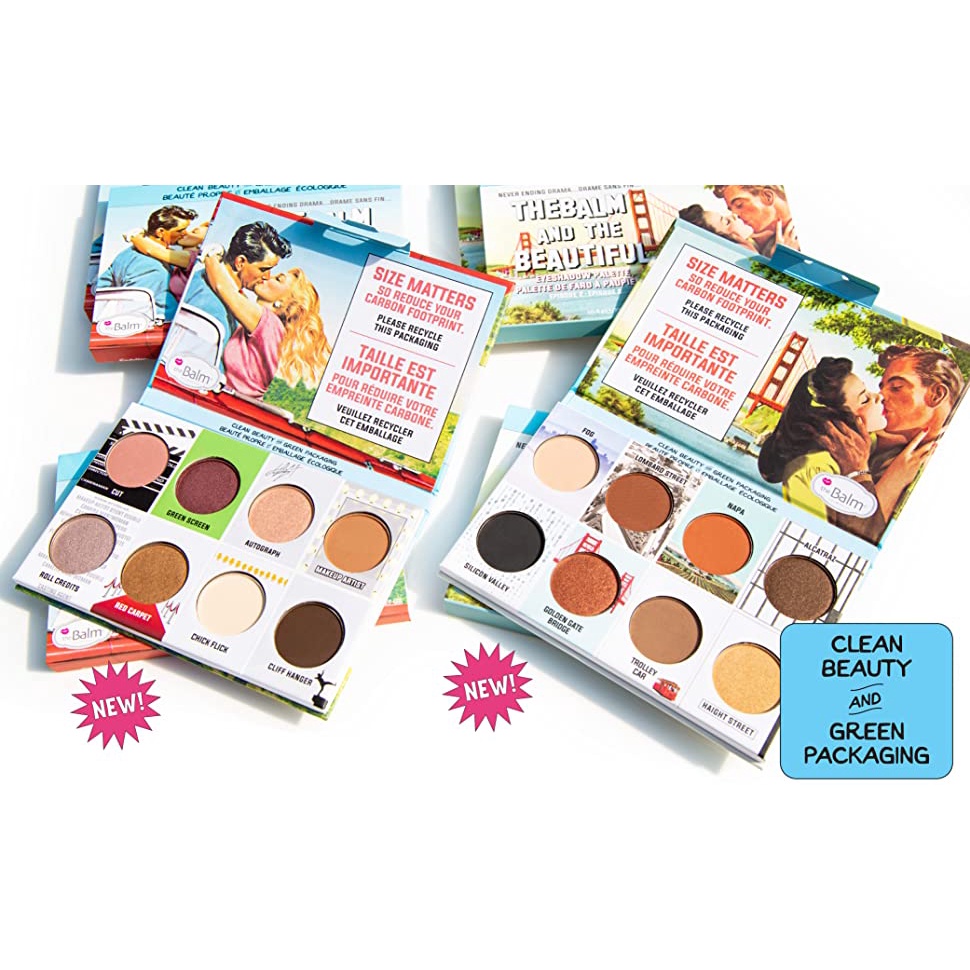 The Balm - Bảng Phấn Mắt 8 Ô The Balm And The Beautiful Eyeshadow Palette Episode 1