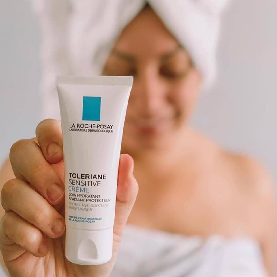 LA ROCHE POSAY Toleriane Sensitive Creme 40mL - Kem Dưỡng Ẩm, Cấp Nước, Làm Dịu Và Bảo Vệ Da.
