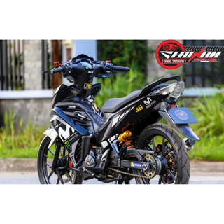 Tem Trùm Exciter 135 Đen monster