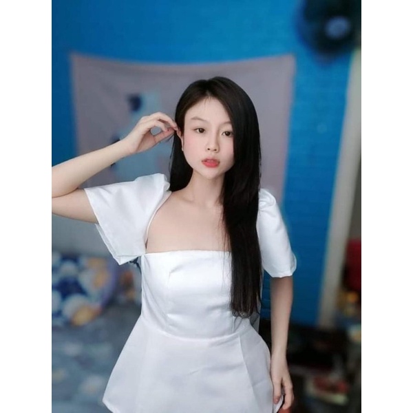 A01- Áo cúp ngực tay loe