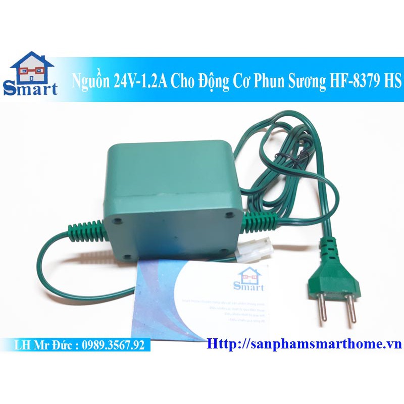 Nguồn 24v 1.2A cho máy phun sương