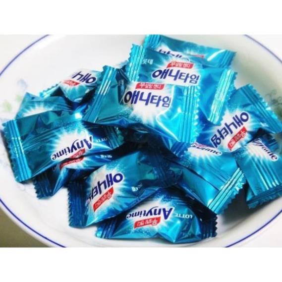 Kẹo Bạc Hà Hàn Quốc Xylitol LOTTE Anytime 60gr