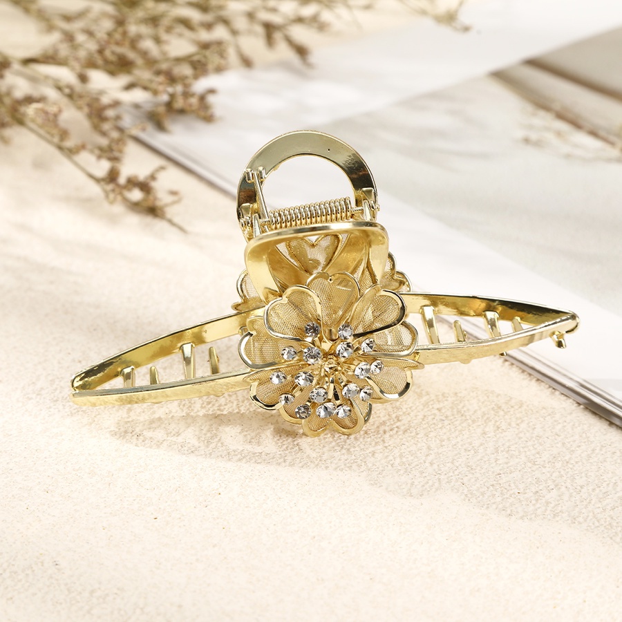 Kẹp Tóc Hình Hoa Đính Ngọc Trai Nhân Tạo Thời Trang