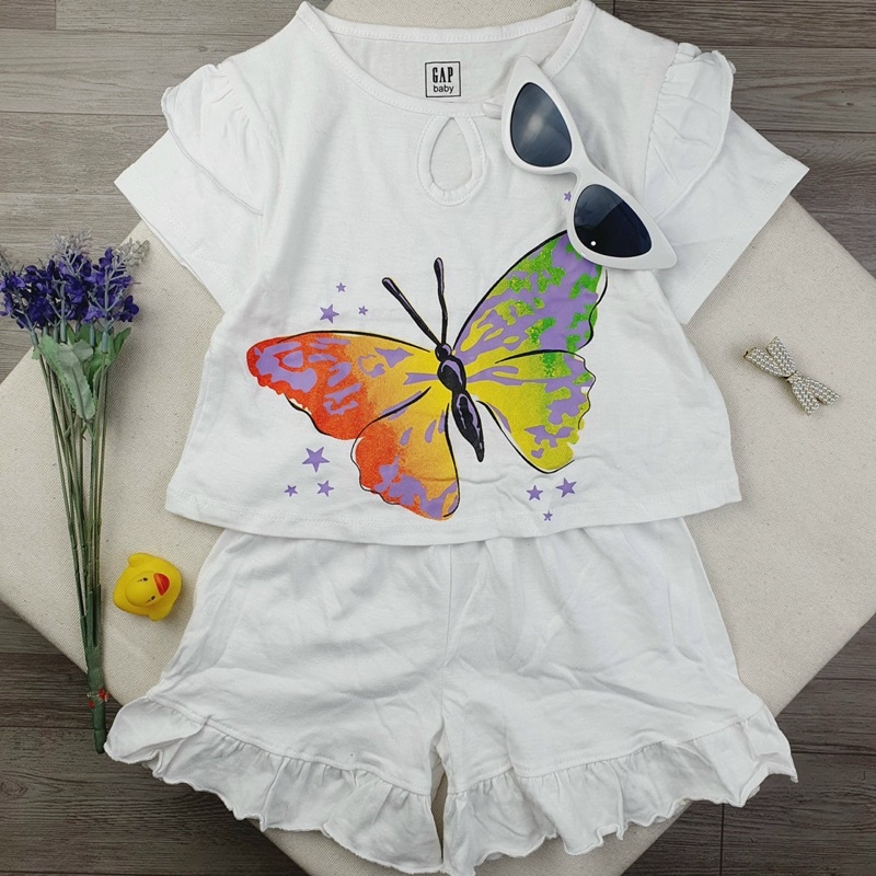 Bộ Cotton Bé Gái 10-25kg, Bộ Quần Áo Bé Gái Cotton