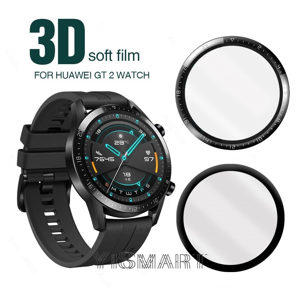 Phim Dán Dày 3D Bảo Vệ Màn Hình Đồng Hồ Thông Minh Huawei Watch GT 2 46mm 42mm