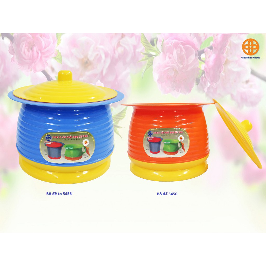 Bô đế, bô tròn vệ sinh trẻ em nhựa Việt Nhật