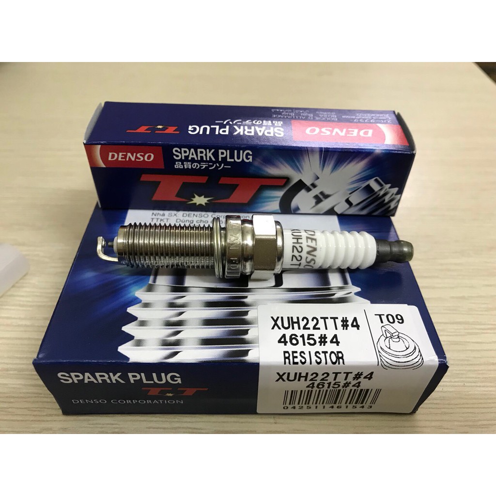 Bugi Denso Titanium xuất xứ Nhật Bản mã XUH22TT