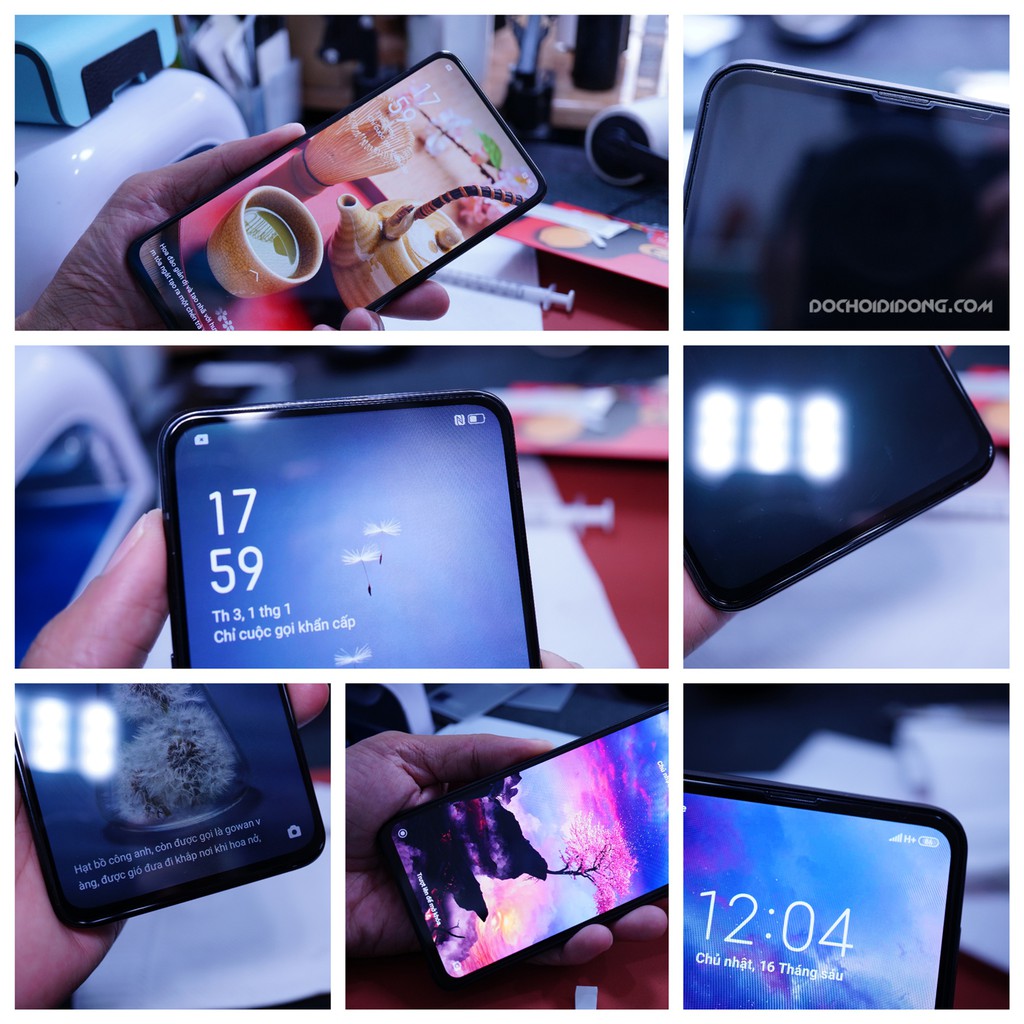 Dán cường lực Oppo Reno Zacase full màn hình