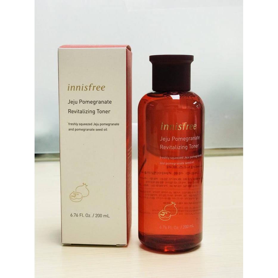 NƯỚC HOA HỒNG/ Ngăn Ngừa Lão Hóa Chiết Xuất Từ Lựu Innisfree Jeju Pomegranate Revitalizing Toner 200ml | BigBuy360 - bigbuy360.vn