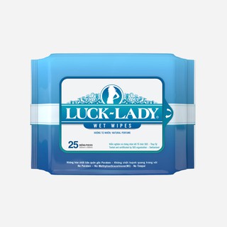 Khăn giấy ướt Luck-Lady có mùi