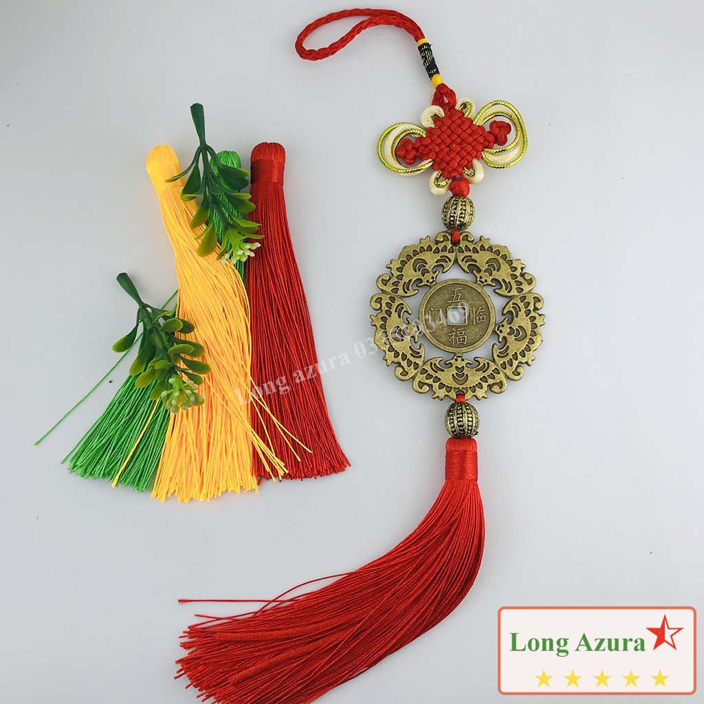 Ngũ phúc lâm môn, đồng xu, đồng, phong thủy, may mắn, tài lộc