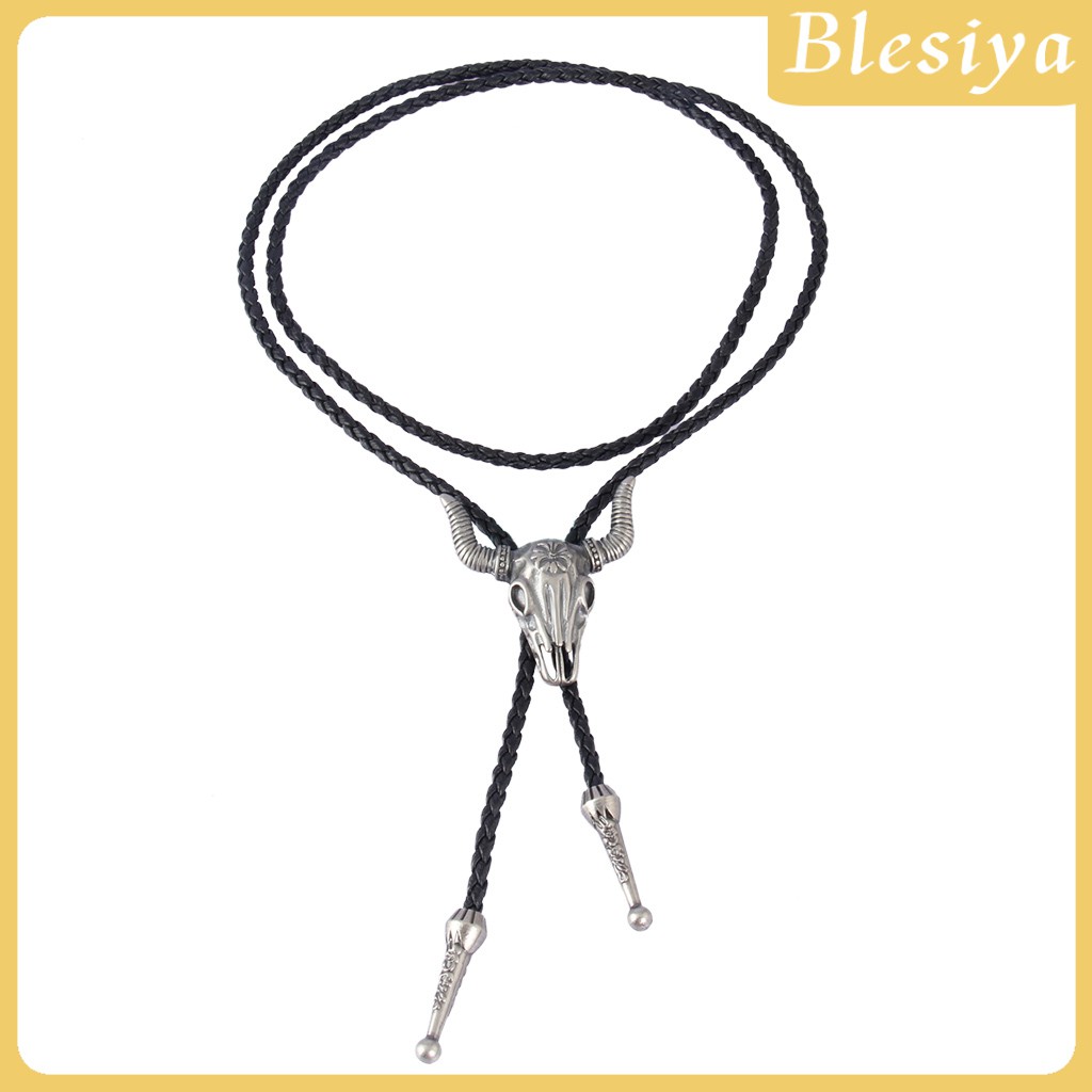 Vòng Cổ Da Phong Cách Cao Bồi Phương Tây Cho Nam