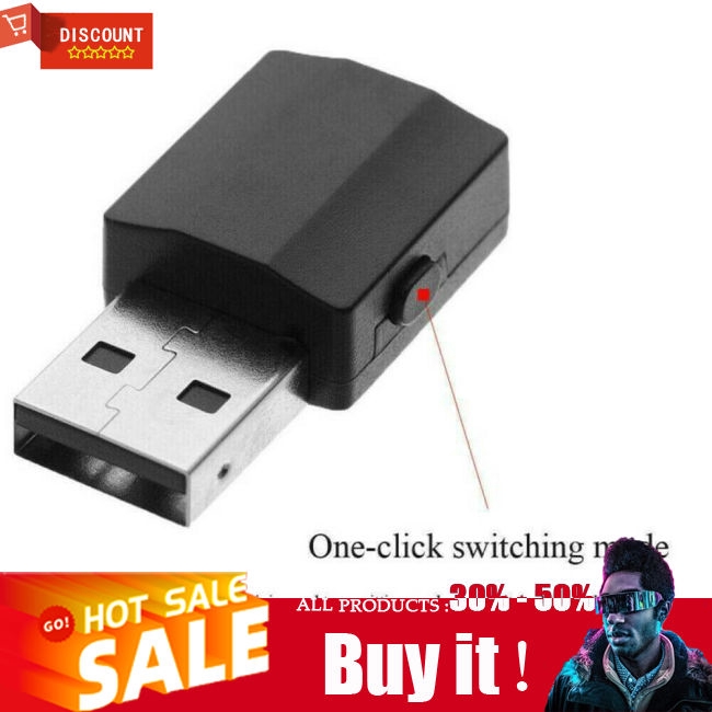 Usb Dongle Thu Phát Bluetooth 5.0 Cho Tv Pc Xe Hơi