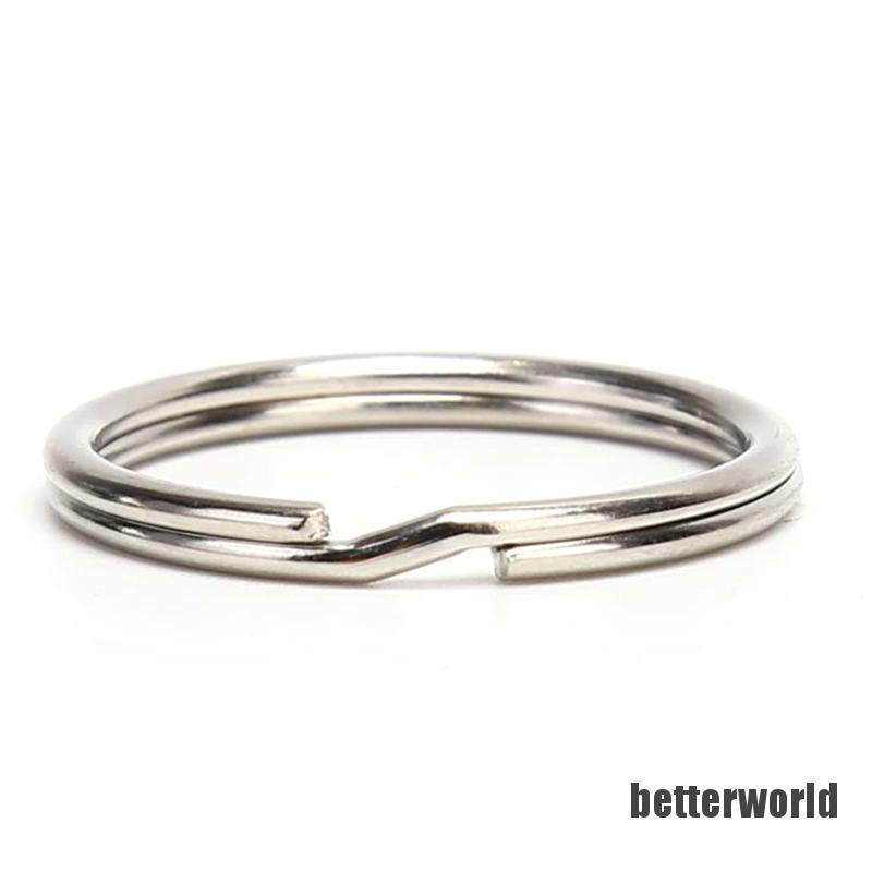 Bộ 100 Chiếc Nhẫn Kim Loại Tròn Đặc Biệt