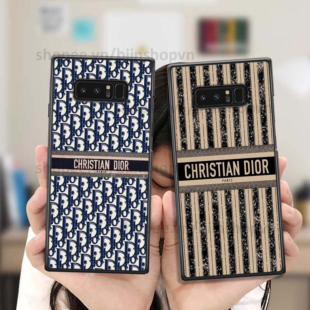 Ốp Samsung Note 8 in hình thương hiệu nhiều màu sắc thể thao cá tính thời trang
