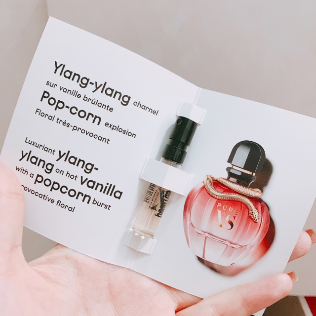Vial mẫu thử Pure Xs by Paco Rabanne nữ mini