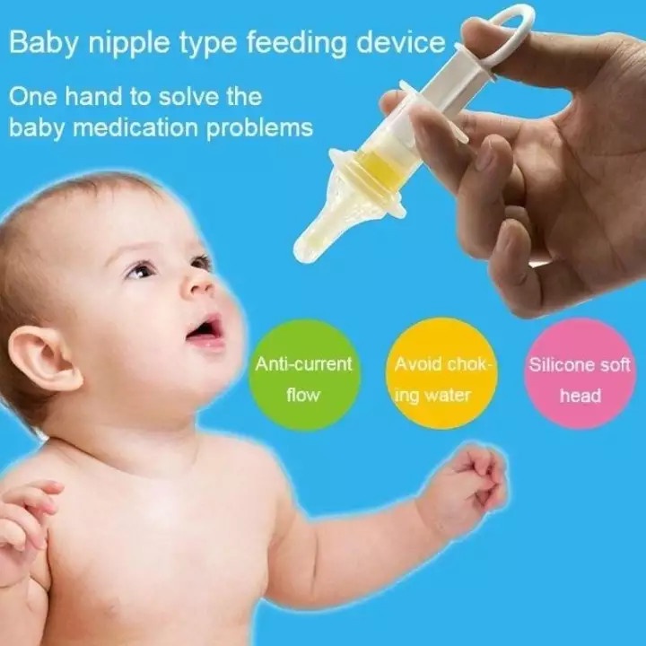 Ống bơm Xilanh uống thuốc bón sữa tiện lợi cho Bé