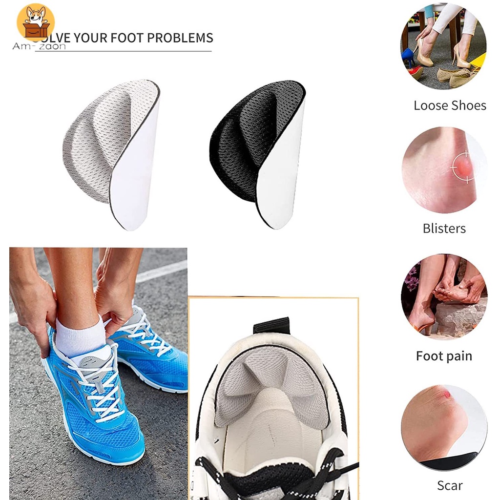 Miếng Lót Gót Giày Mềm Tự Dính Bảo Vệ Cho Nam Và Nữ