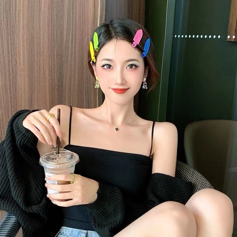 Bộ 3 Kẹp Tóc Màu Sắc Thời Trang Nữ Tính