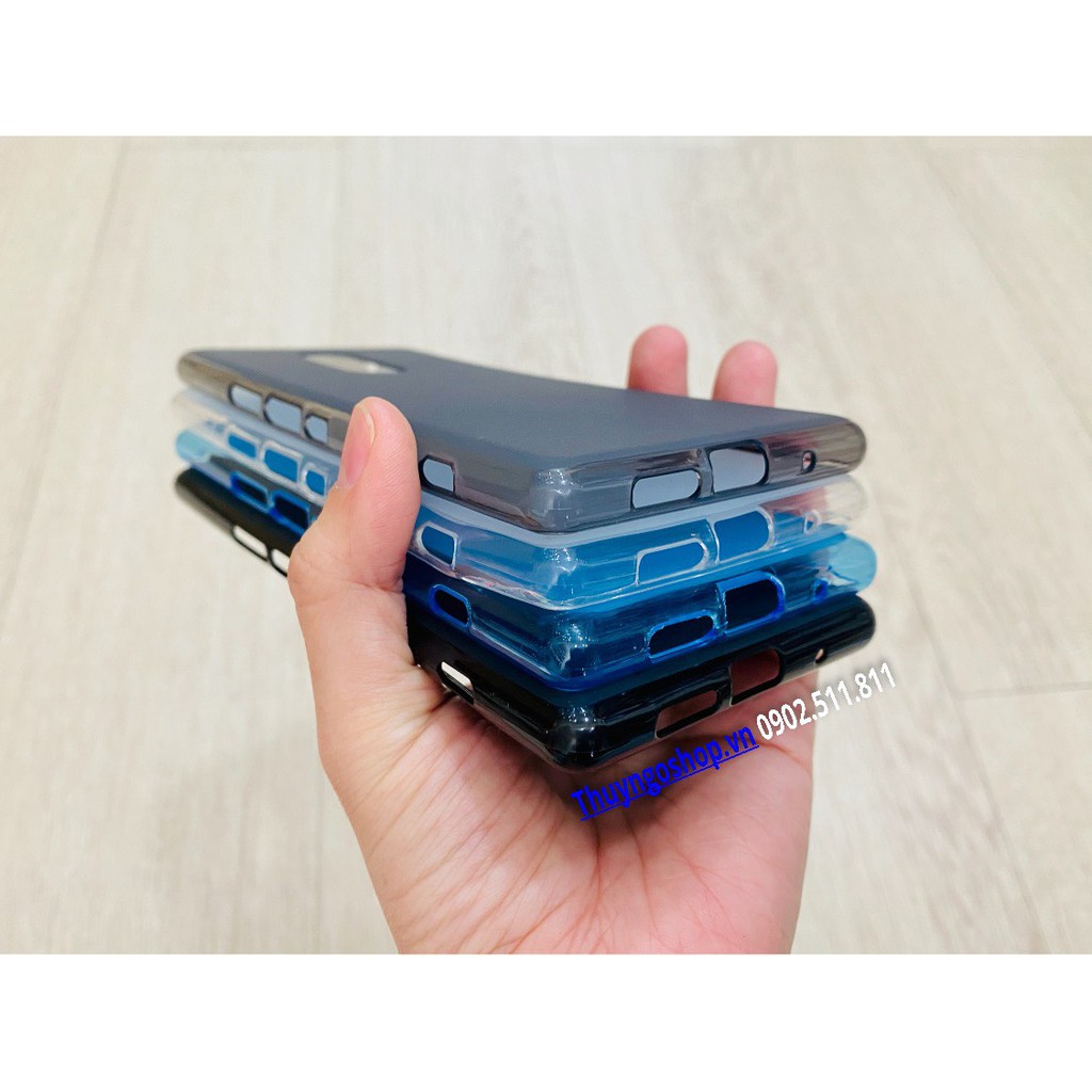 Ốp lưng dẻo nhám chống vân tay Sony Xperia 1 - Xperia 1 Mark II - Xperia 5 II - Xperia 5 - Xperia 10 Mark II - XZ2 - XZ1