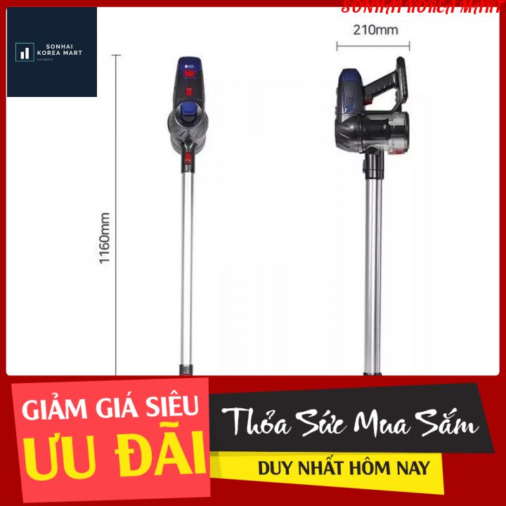 (SALE KHỦNG) Maý hút bụi không dây 2 TRONG 1 LOTTE_LTW-VC2