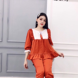 ĐỒ BỘ CÔNG CHÚA NGỦ CHẤT SATIN