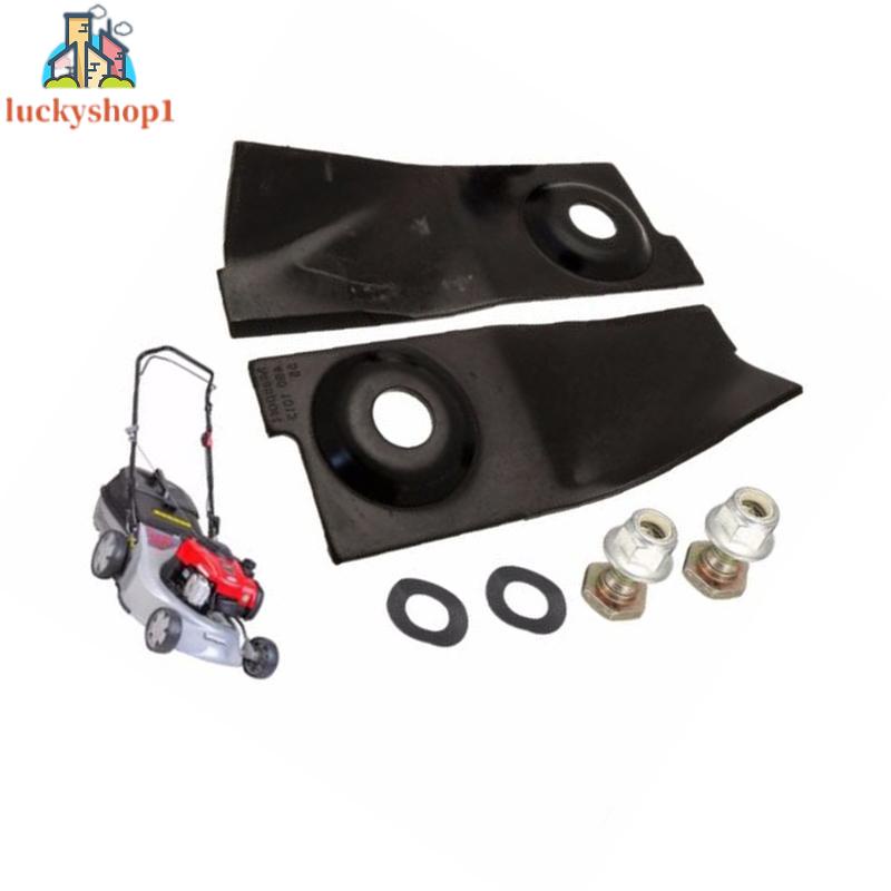 Mower Blades High quality Hardened Durable Black 125 x 45mm Blades &amp; Bolt Pro